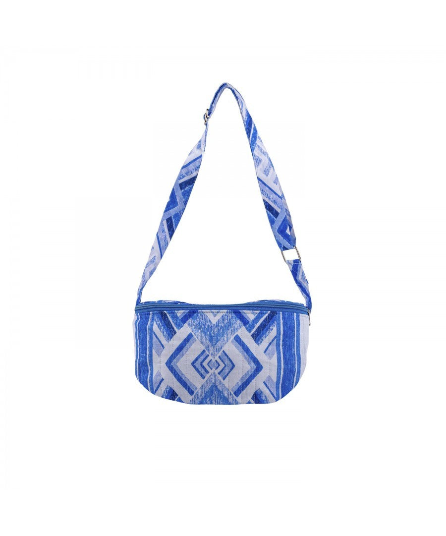 AMELIE Γυναικεία Τσάντα Υφασμα Μπλέ 20.3812-BLUE 1826069