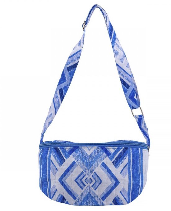 AMELIE Γυναικεία Τσάντα Υφασμα Μπλέ 20.3812-BLUE 1826069
