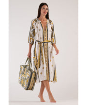 AMELIE Γυναικείο Φόρεμα Maxi Βισκόζη Λευκό 10.3962-WHITE 1826091