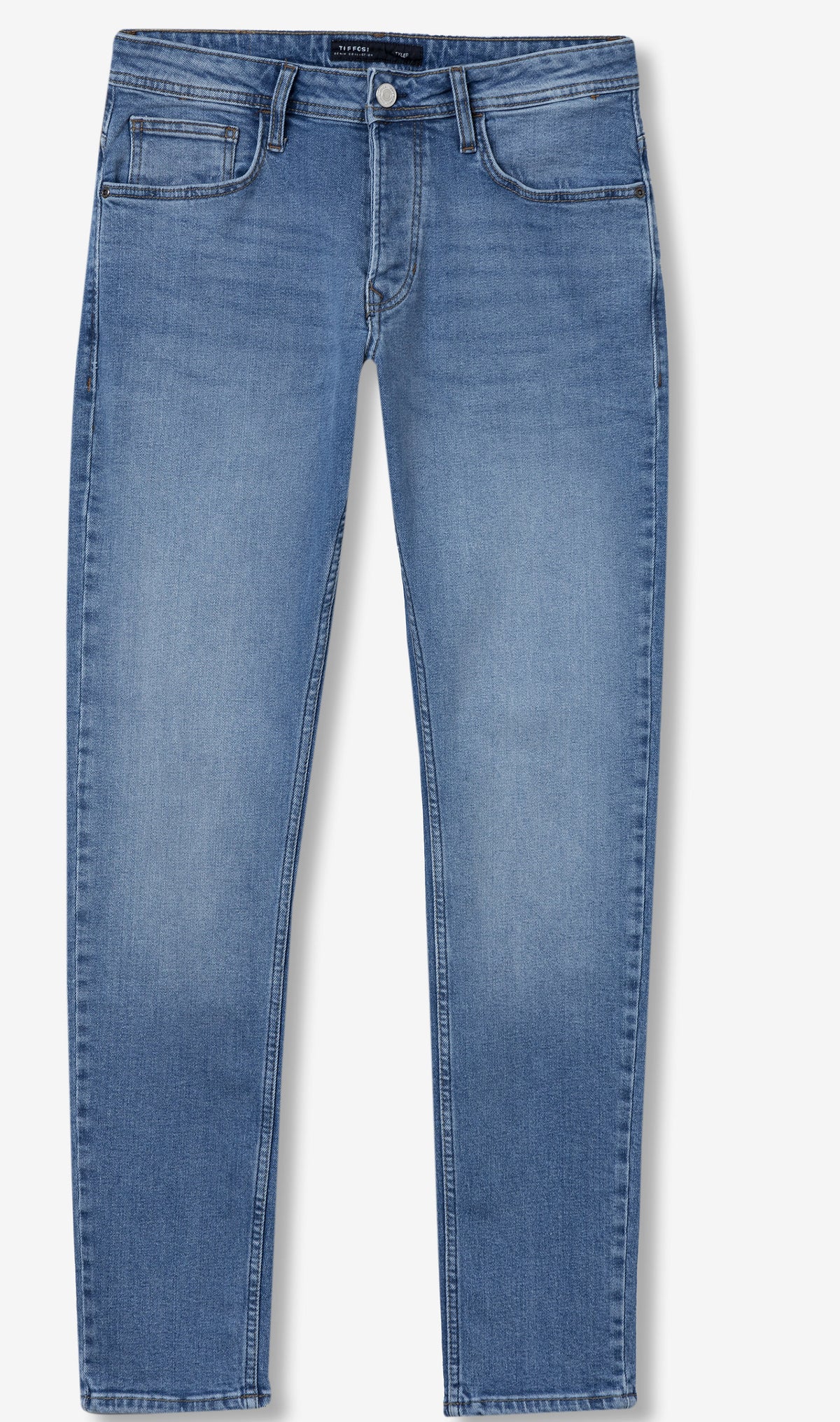 TIFFOSI Γυναικείο Jeans Παντελόνι Βαμβάκι/Ελαστάνη Μπλέ Slim Fit 10069109-E1032 TYLER 1828709