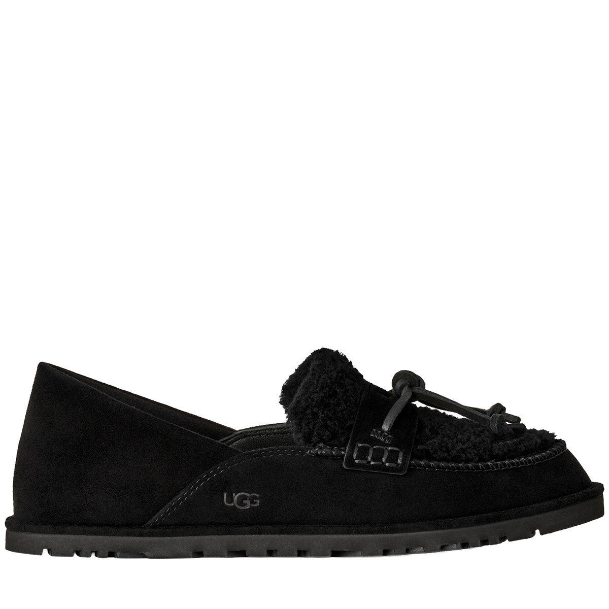 UGG Γυναικεία Loafers Suede Μαύρα 1182151.BLK 0071 1829640