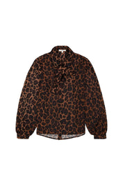 GARCIA  Γυναικείο Πουκάμισο Πολυεστέρας Animal Print GARCIA U260035 BLACK 1829016