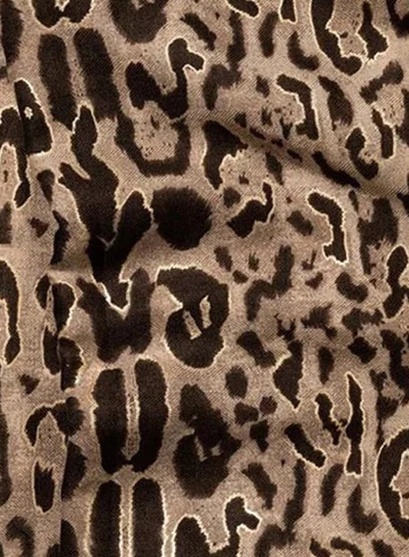 TIFFOSI Γυναικείο Κασκόλ Πολυεστέρας Animal Print Καφέ 10068282 260 Castanho 1829050