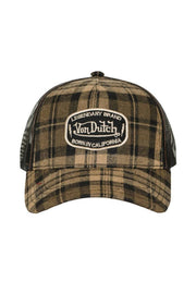 VON DUTCH Καπέλο Καρό Βαμβάκι/Πολυεστέρας Multi VD/1/CB/CAR/08 1828576