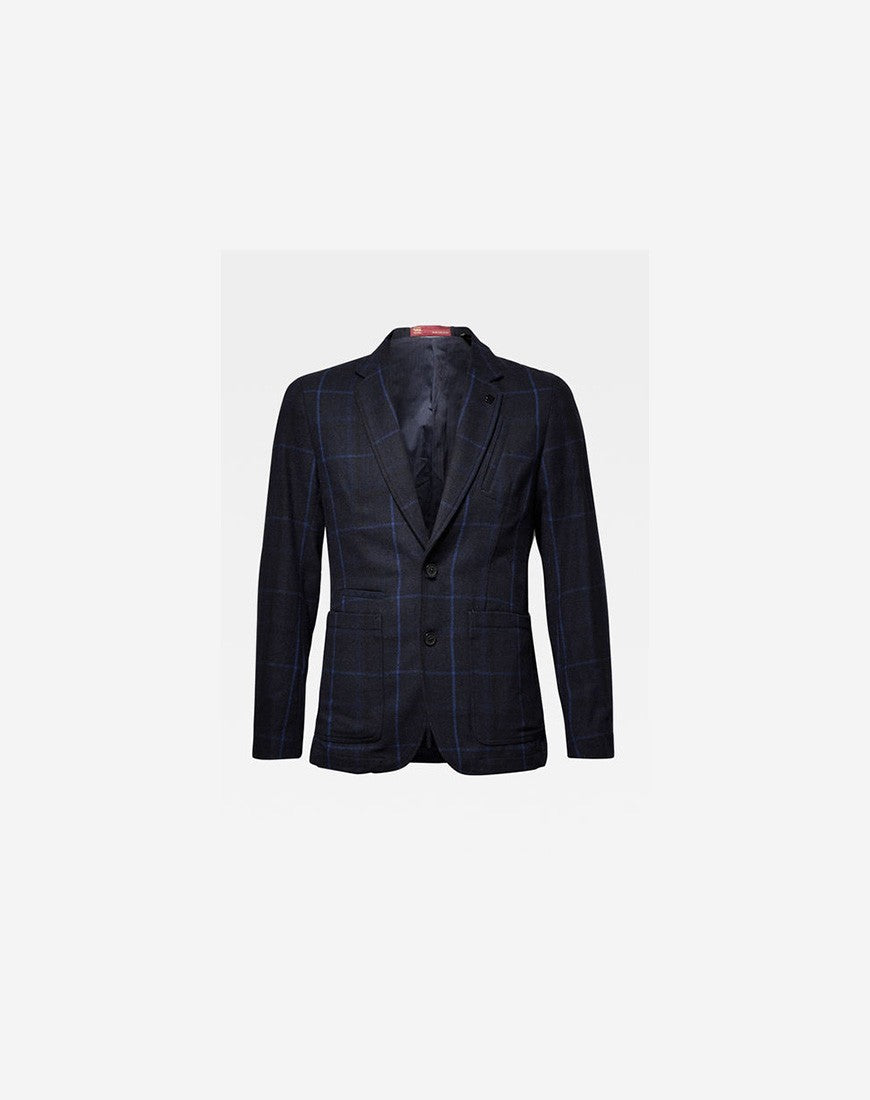 G-Star Ανδρικό Σακάκι Varve Μπλε D13992-B893-9944 Navy Blue 1759790