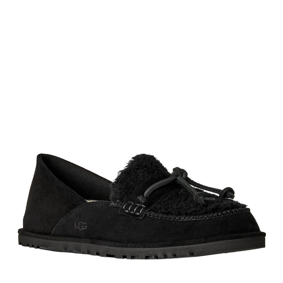 UGG Γυναικεία Loafers Suede Μαύρα 1182151.BLK 0071 1829640