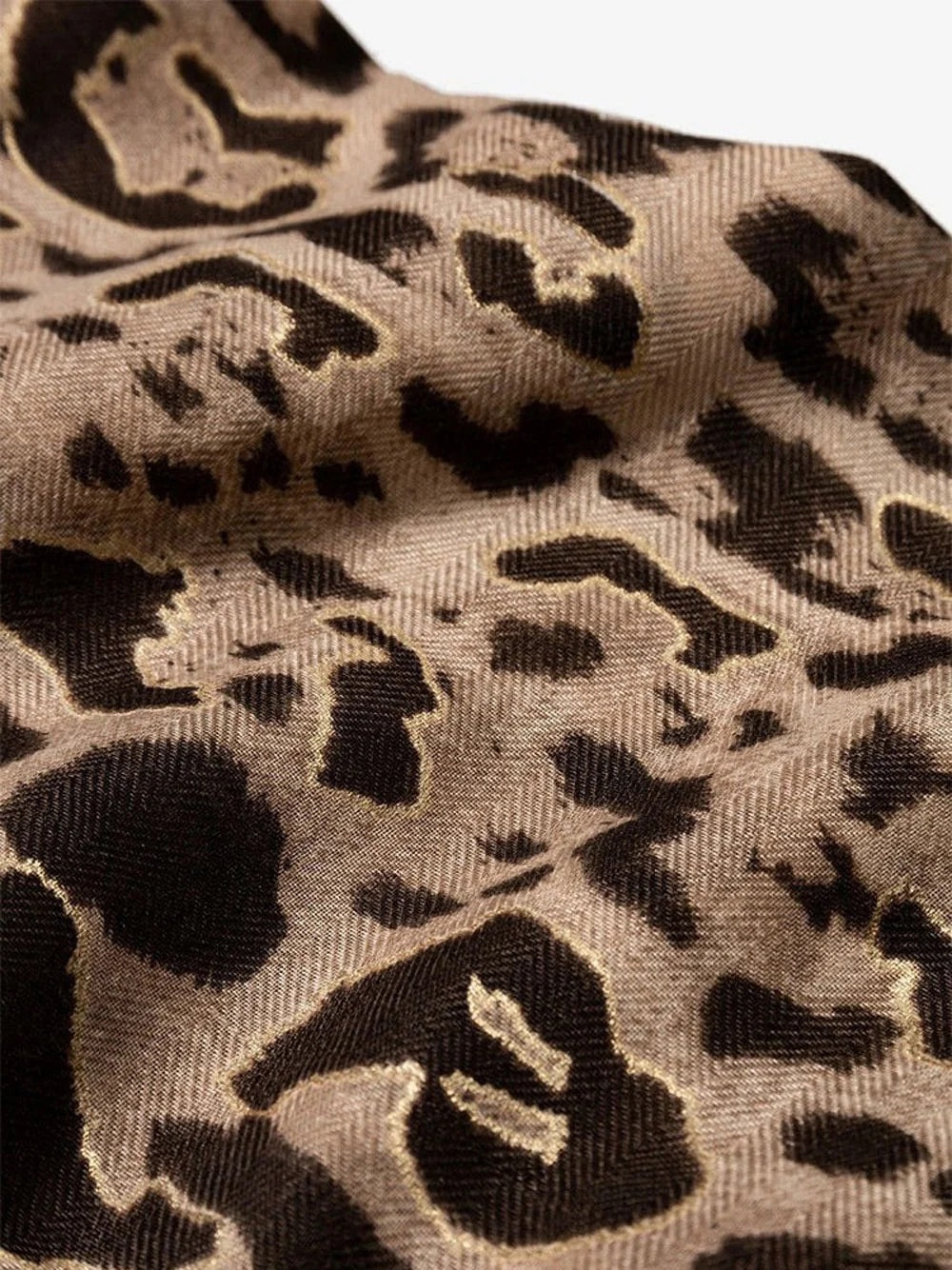 TIFFOSI Γυναικείο Κασκόλ Πολυεστέρας Animal Print Καφέ 10068282 260 Castanho 1829050