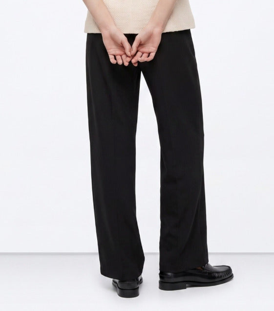 TIFFOSI Γυναικείο Παντελόνι Υφασμάτινο Μαύρο Loose Fit 10066853-000 Preto 1828701