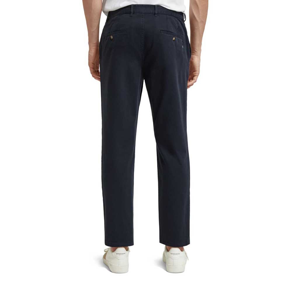 SCOTCH & SODA Ανδρικό Παντελόνι Chino Βαμβάκι/Ελαστάνη Μπλέ 176985-SC0002 1785303