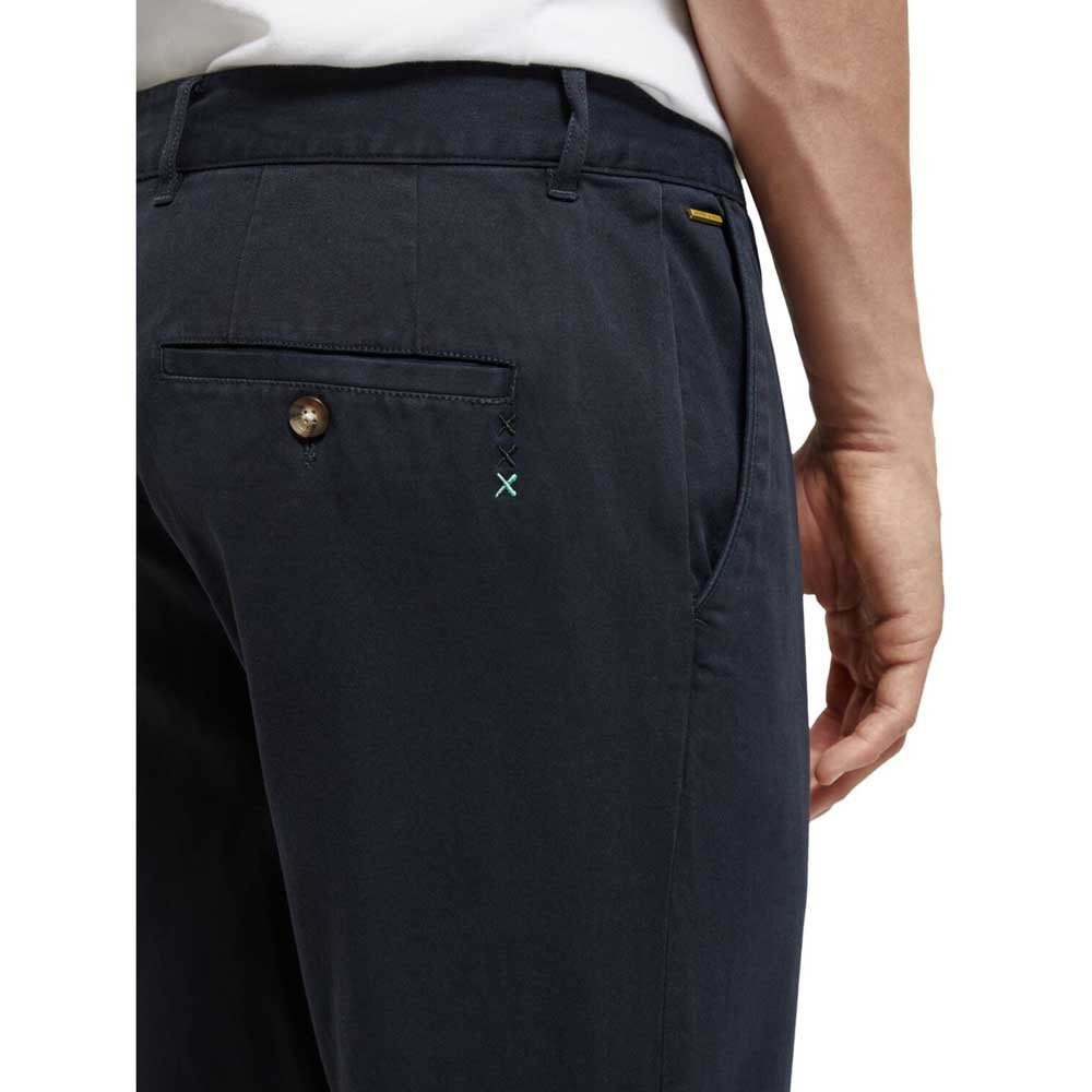 SCOTCH & SODA Ανδρικό Παντελόνι Chino Βαμβάκι/Ελαστάνη Μπλέ 176985-SC0002 1785303