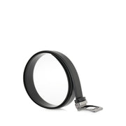 WILLIAM G Ανδρική Δερμάτινη Ζώνη Μαύρη 440125-01 BLACK 1812650