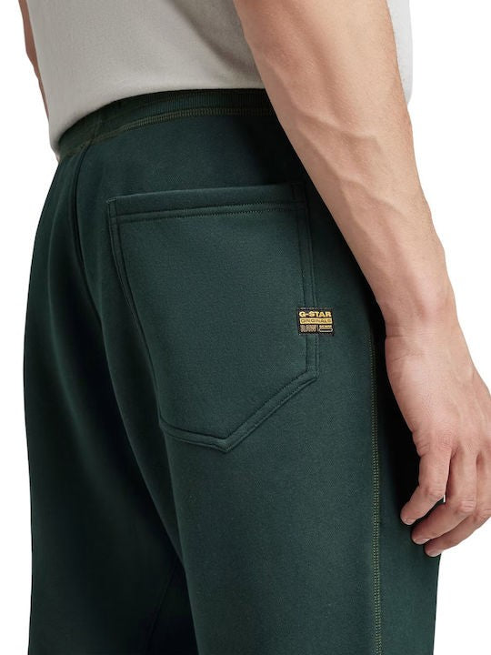 G-STAR RAW Ανδρικό Παντελόνι Φόρμας με Λάστιχο Πράσινο D15653-C235-4287-laub 1786027