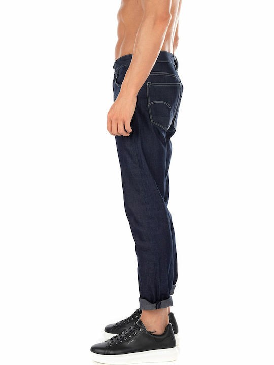 G-STAR RAW Ανδρικό Παντελόνι Τζιν Βαμβάκι Navy Μπλε Straight Fit D19161-9657-001 1757119