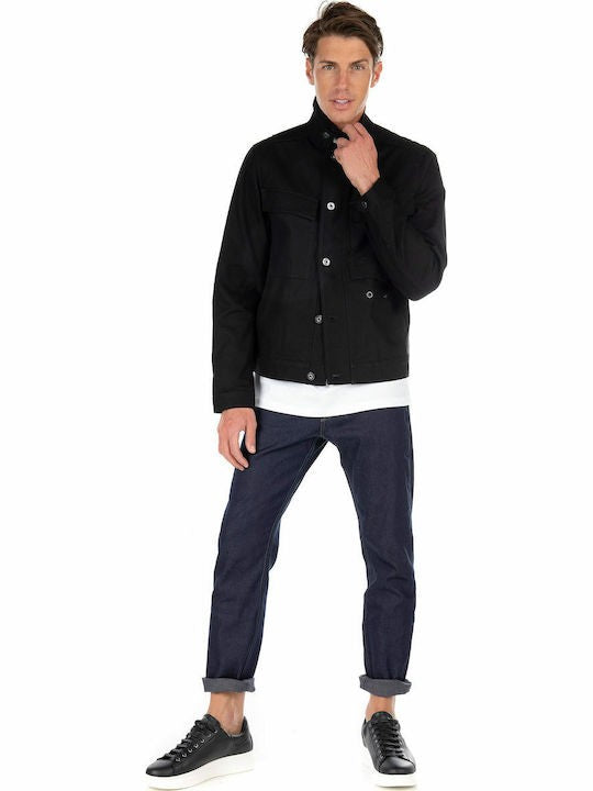 G-STAR RAW Ανδρικό Παντελόνι Τζιν Βαμβάκι Navy Μπλε Straight Fit D19161-9657-001 1757119