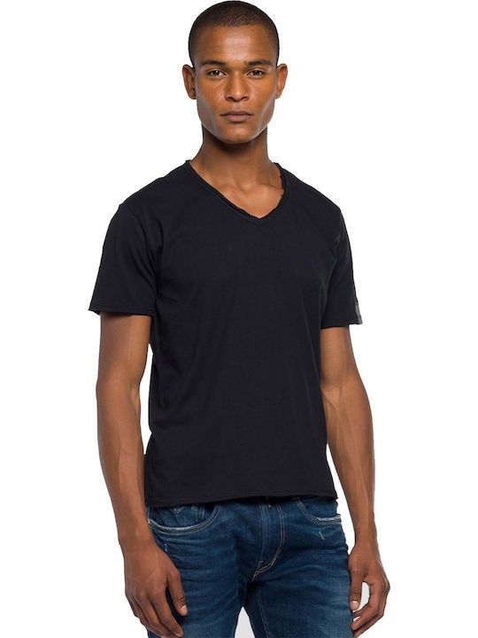 REPLAY Ανδρικό T-shirt Μαύρο M3591.000.2660-098 1788990