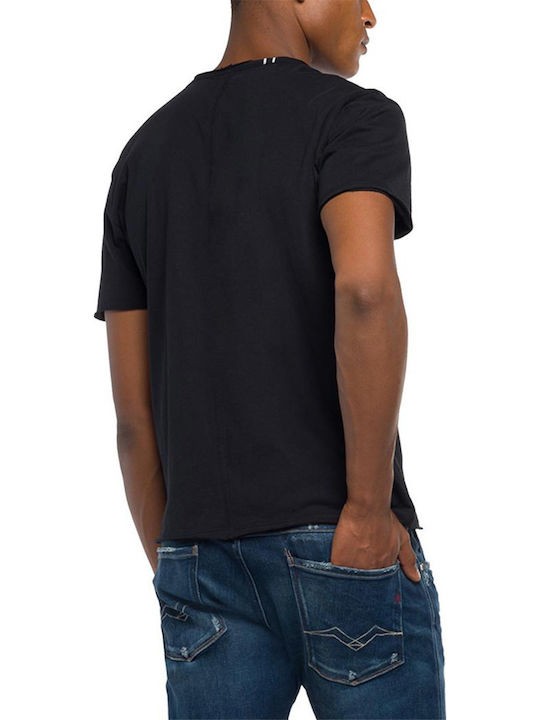 REPLAY Ανδρικό T-shirt Μαύρο M3591.000.2660-098 1788990