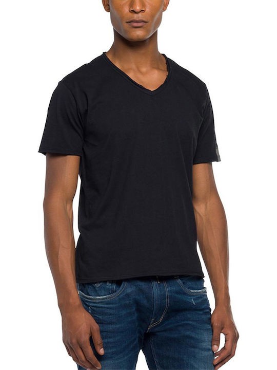 REPLAY Ανδρικό T-shirt Μαύρο M3591.000.2660-098 1788990