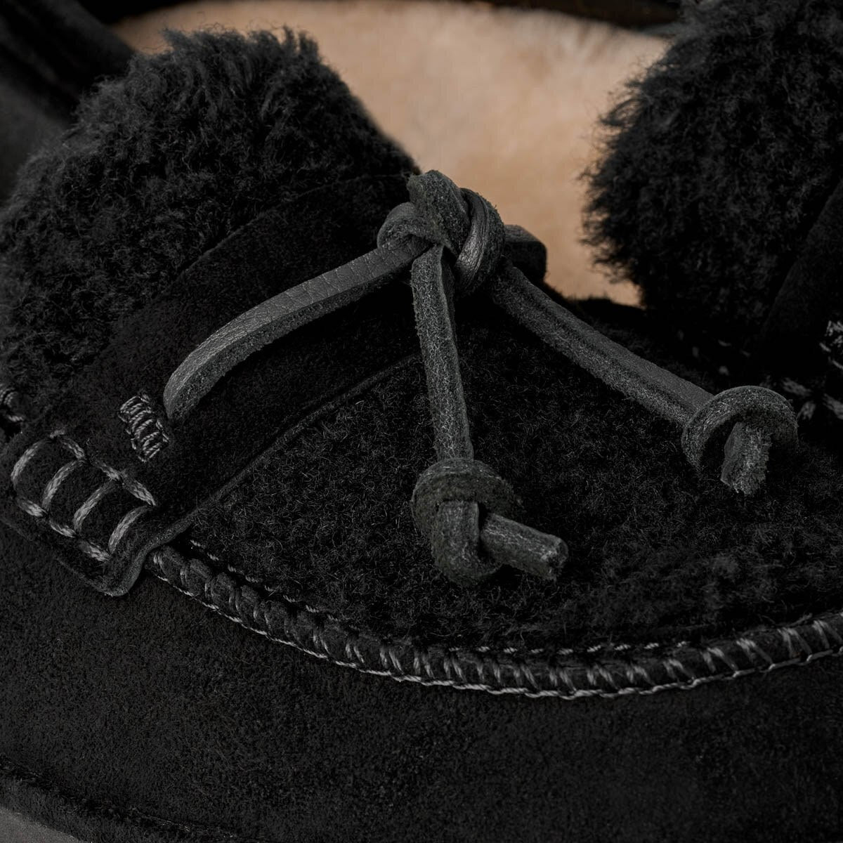 UGG Γυναικεία Loafers Suede Μαύρα 1182151.BLK 0071 1829640