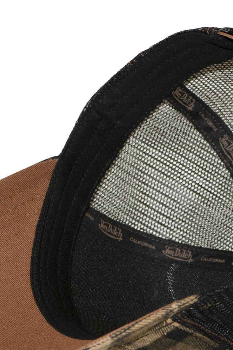 VON DUTCH Καπέλο Καρό Βαμβάκι/Πολυεστέρας Multi VD/1/CB/CAR/08 1828576