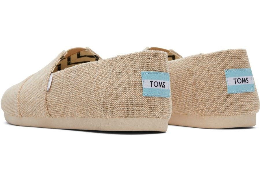 TOMS Ανδρικές Εσπαντρίγιες Alpargata Heritage Canvas Γιούτα Μπεζ 10018736-NATURAL 10018736