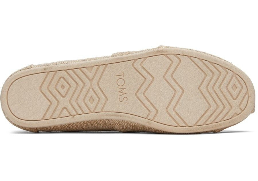 TOMS Ανδρικές Εσπαντρίγιες Alpargata Heritage Canvas Γιούτα Μπεζ 10018736-NATURAL 10018736