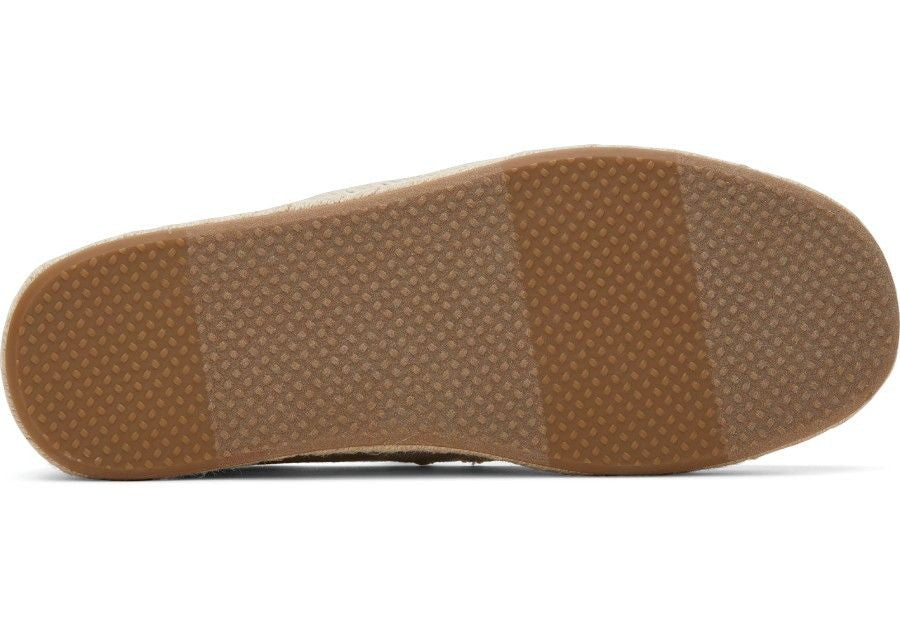 TOMS Ανδρικές Εσπαντρίγιες Loafers Alonso Loafer Rope Κανβάς/Γιούτα/Σουέτ Μπεζ 10020861-CREAM 1810839