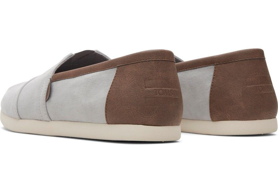 TOMS Ανδρικές Εσπαντρίγιες Alpargata 3.0 Slip-on Ύφασμα/Κανβάς/Συνθετικό Γκρι 10020888-GREY 1799575