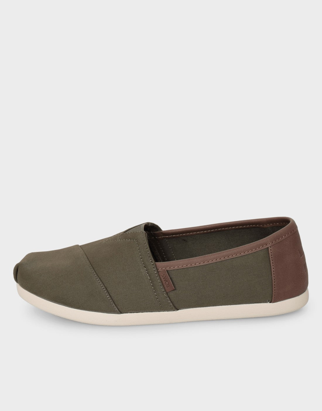 TOMS Ανδρικές Εσπαντρίγιες Alpargata Slip On Ύφασμα/Eco-EVA Χακί 10020879/SAGE 1799811