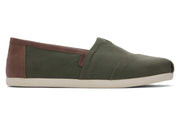 TOMS Ανδρικές Εσπαντρίγιες Alpargata Slip On Ύφασμα/Eco-EVA Χακί 10020879/SAGE 1799811