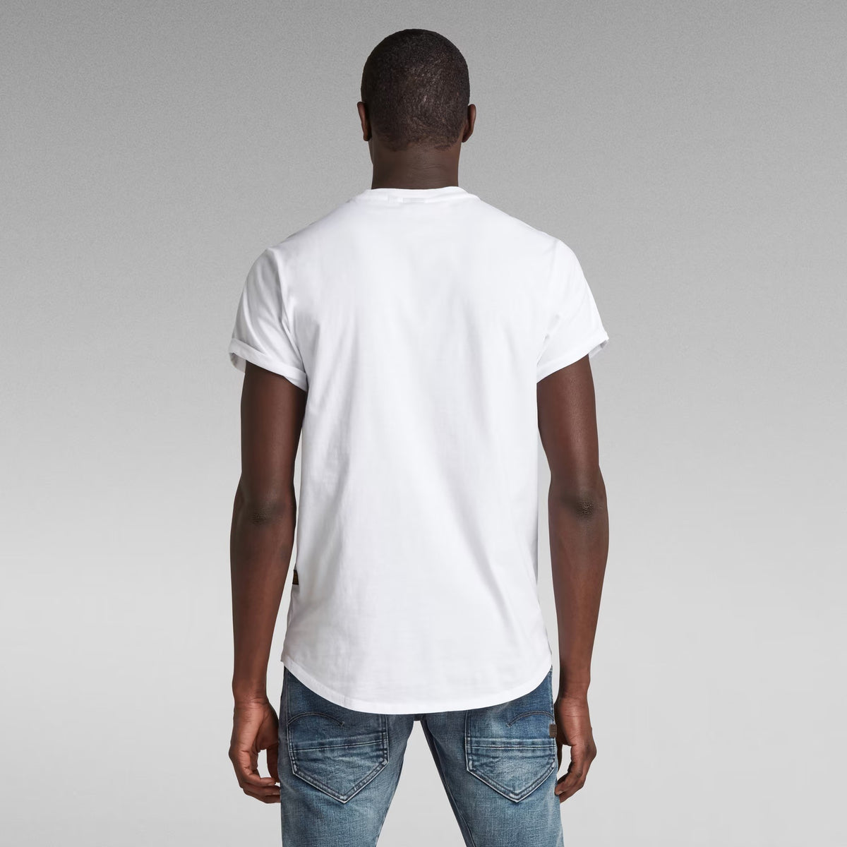 G-STAR  RAW Ανδρικό T-shirt Βαμβάκι Λευκό Relaxed Fit D16396-B353-110/110-white 1800039