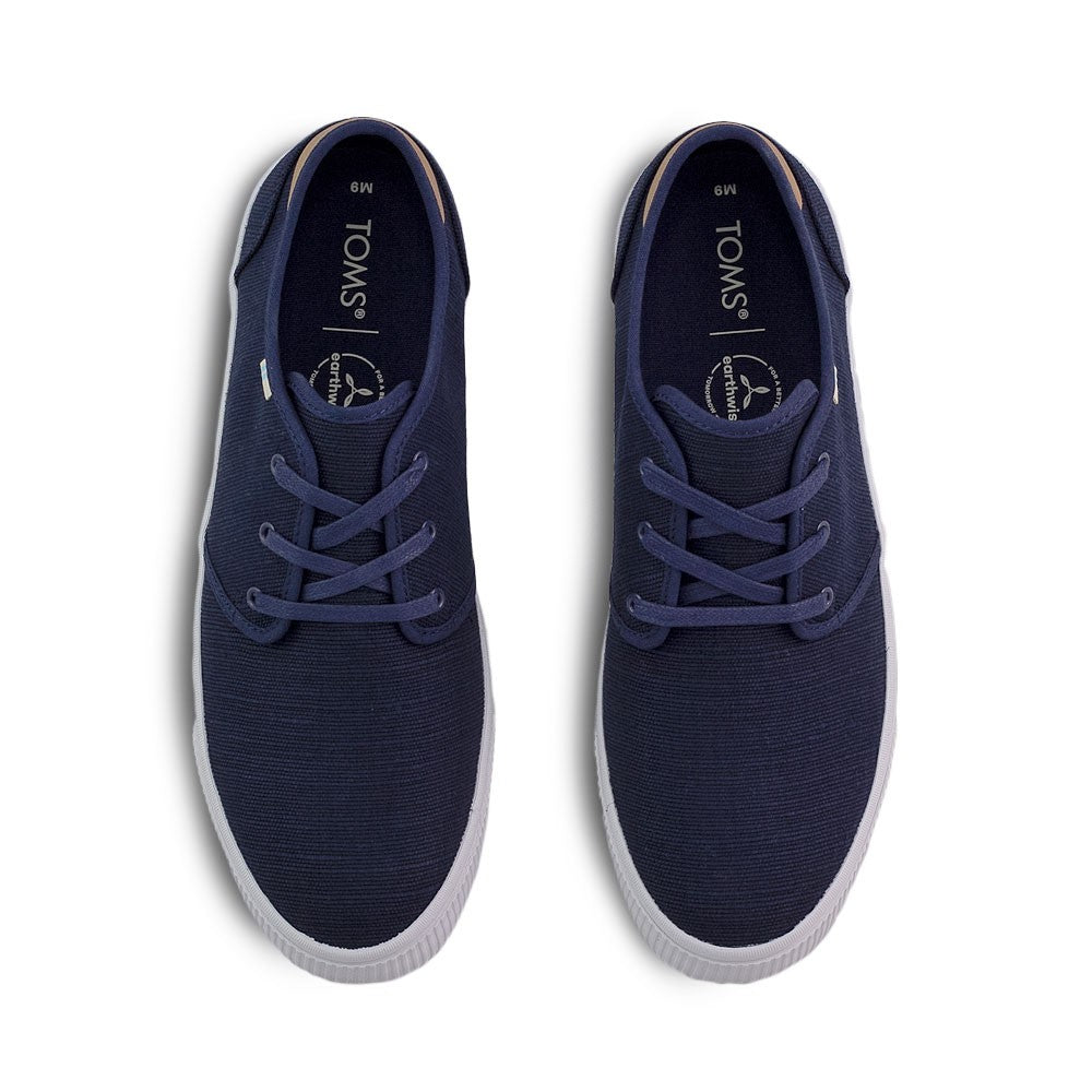 TOMS Ανδρικά Sneakers Carlo Trainers Κανβάς/Καουτσούκ Μπλε 10013273-NAVY 1799570