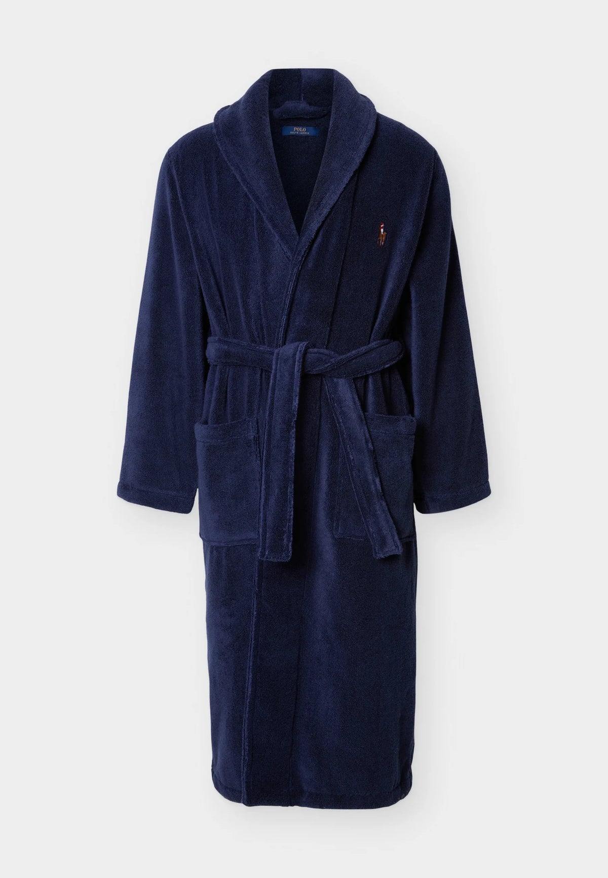POLO RALPH LAUREN Ανδρική Ρόμπα SHAWL ROBE Βαμβάκι Μπλέ  714899683009 NEWPORT NAVY 1829470