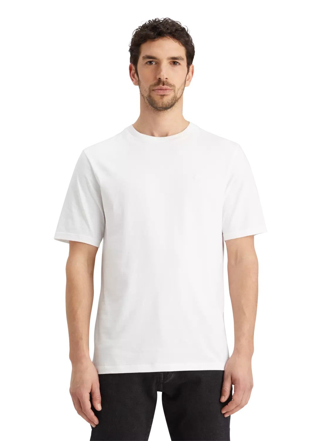 SCOTCH & SODA Ανδρικό T-Shirt Βαμβάκι Λευκό Regular Fit 179191-100 White 1803140