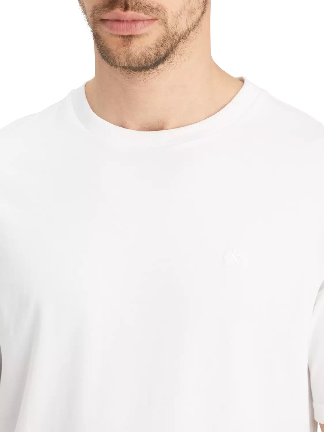 SCOTCH & SODA Ανδρικό T-Shirt Βαμβάκι Λευκό Regular Fit 179191-100 White 1803140
