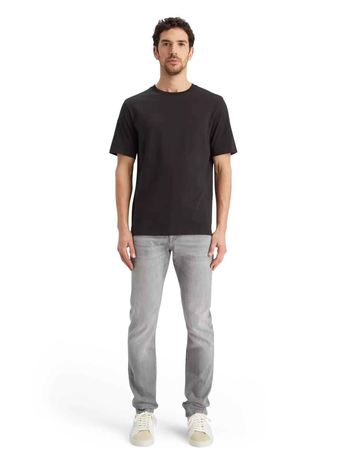 SCOTCH & SODA Ανδρικό T-Shirt Βαμβάκι Μαύρο Regular Fit 179191-0008.Black 18x03140