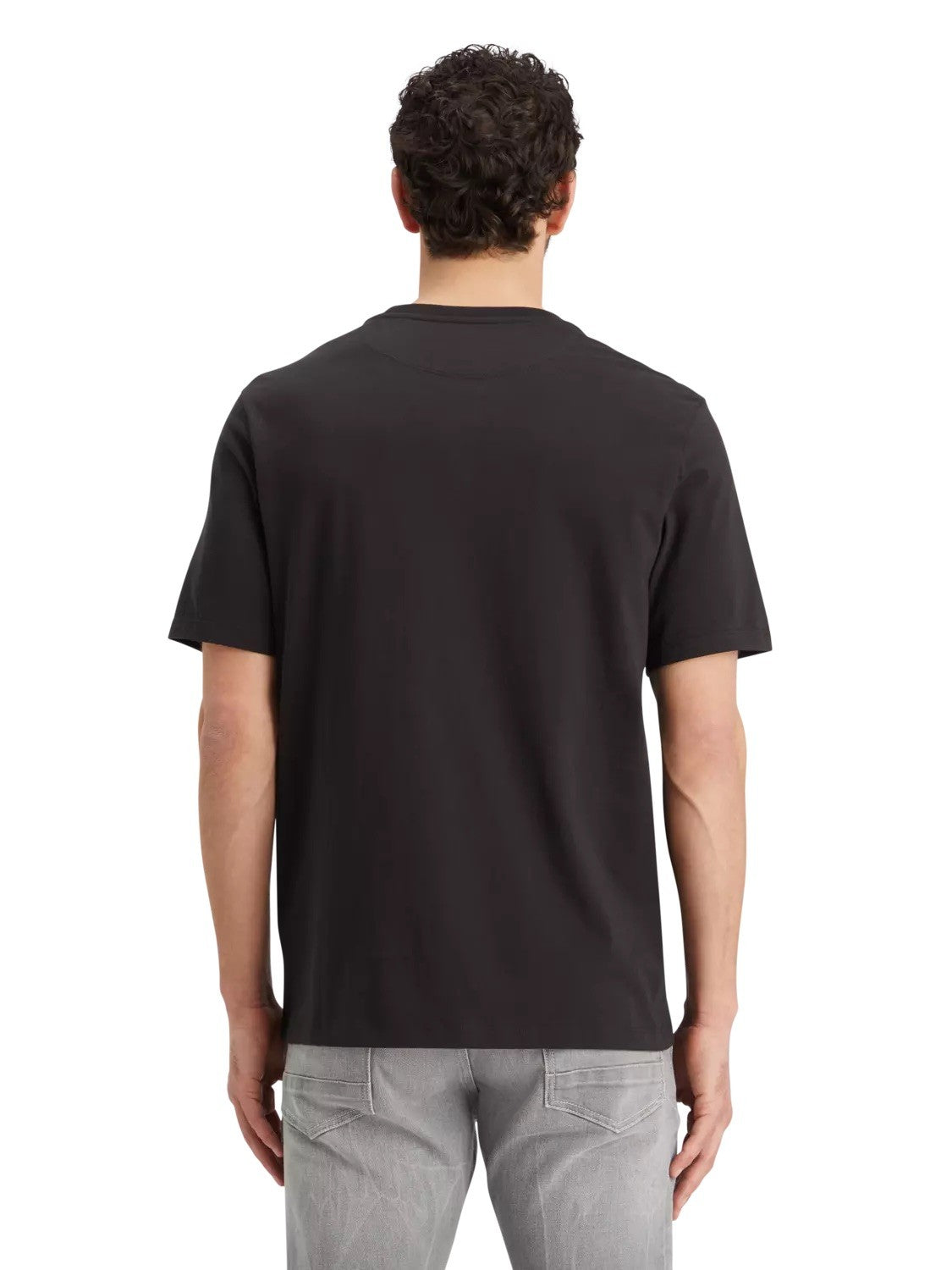 SCOTCH & SODA Ανδρικό T-Shirt Βαμβάκι Μαύρο Regular Fit 179191-0008.Black 18x03140