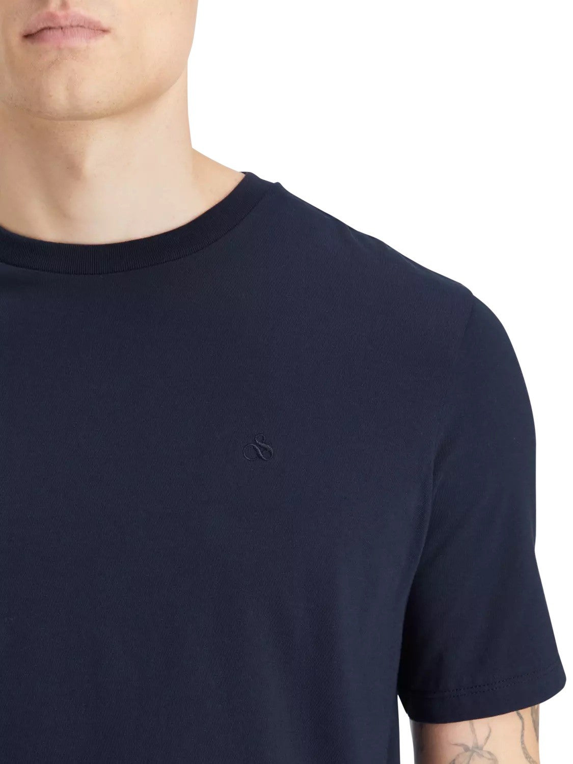 SCOTCH & SODA Ανδρικό T-Shirt Βαμβάκι Μπλέ Regular Fit 179191-0002.Night 1803140