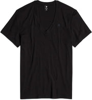 G-STAR RAW Ανδρικό T-shirt Βαμβάκι Μαύρο Regular Fit D25500-124-6484/dk black 1804886