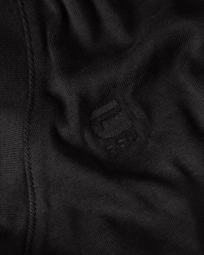 G-STAR RAW Ανδρικό T-shirt Βαμβάκι Μαύρο Regular Fit D25500-124-6484/dk black 1804886
