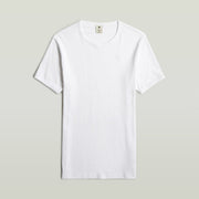 G-STAR RAW Ανδρικό T-shirt Βαμβάκι/Ελαστάνη Λευκό Slim Fit D07205-124-110/White 1804861