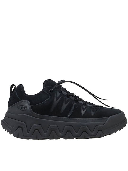 UGG Γυναικεία Sneakers Captrail Low Δέρμα/Καστόρι Μαύρα 1161830-0071 55 1806300