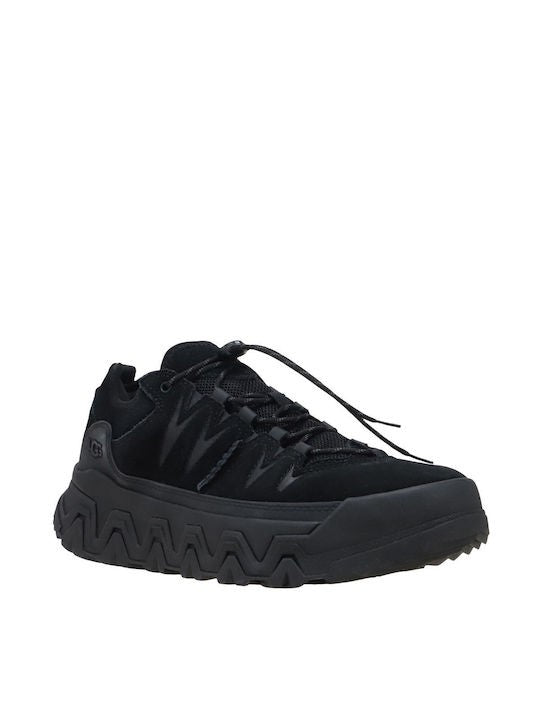 UGG Γυναικεία Sneakers Captrail Low Δέρμα/Καστόρι Μαύρα 1161830-0071 55 1806300