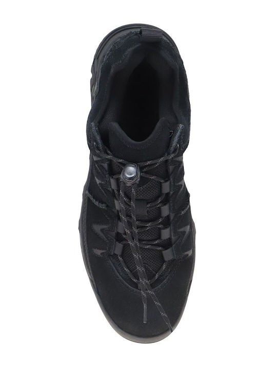 UGG Γυναικεία Sneakers Captrail Low Δέρμα/Καστόρι Μαύρα 1161830-0071 55 1806300