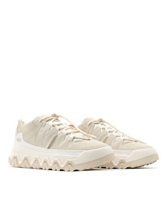 UGG Γυναικεία Sneakers Captrail Low Δέρμα/Καστόρι Μπέζ 1161830-00M6 55 1806300