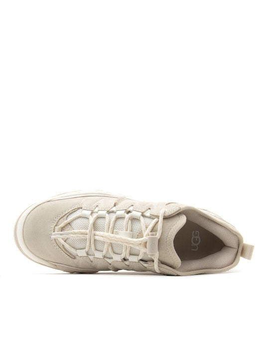 UGG Γυναικεία Sneakers Captrail Low Δέρμα/Καστόρι Μπέζ 1161830-00M6 55 1806300