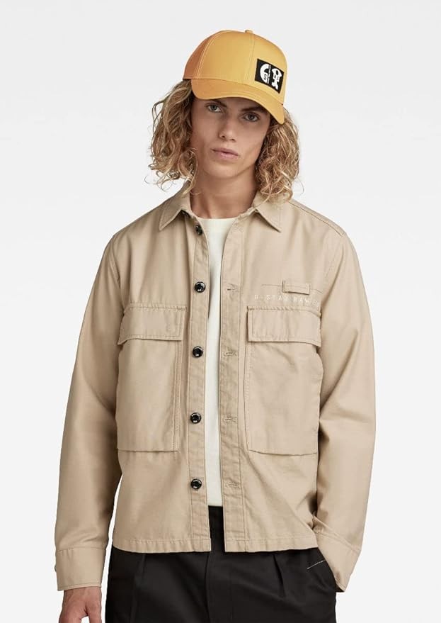 G-STAR RAW Unisex Καπέλο Πολυεστέρας/Βαμβάκι Πορτοκαλί D21546-C183-5618-5618-dk gold 1807374
