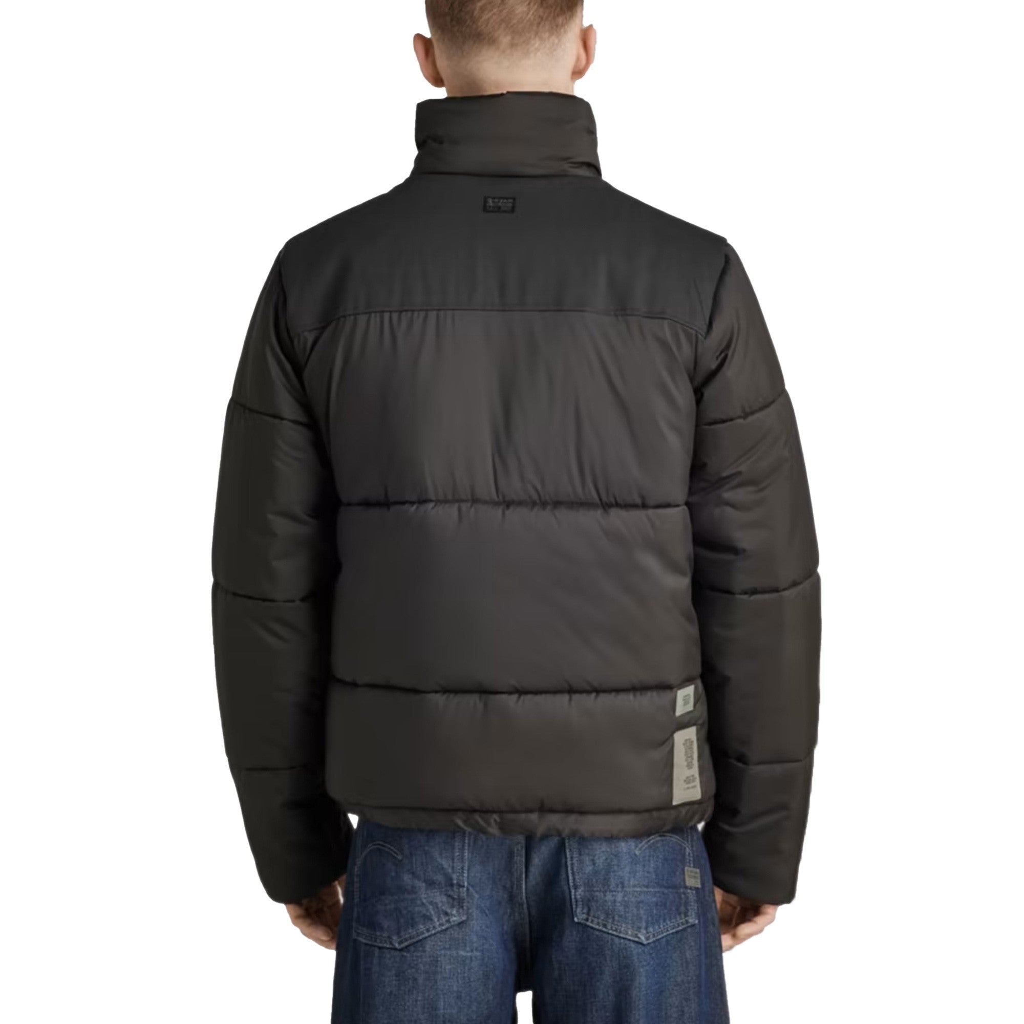 G-STAR RAW Ανδρικό Μπουφάν Πολυεστέρας Μαύρο Regular Fit D21937-D199-6484/dk black 1807387