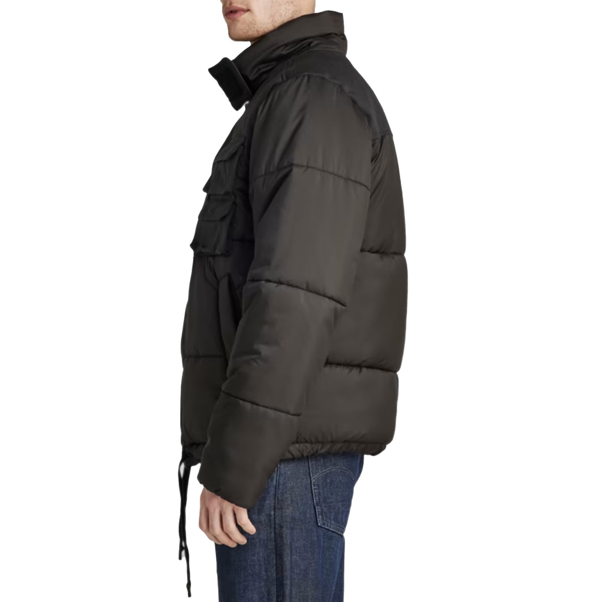 G-STAR RAW Ανδρικό Μπουφάν Πολυεστέρας Μαύρο Regular Fit D21937-D199-6484/dk black 1807387