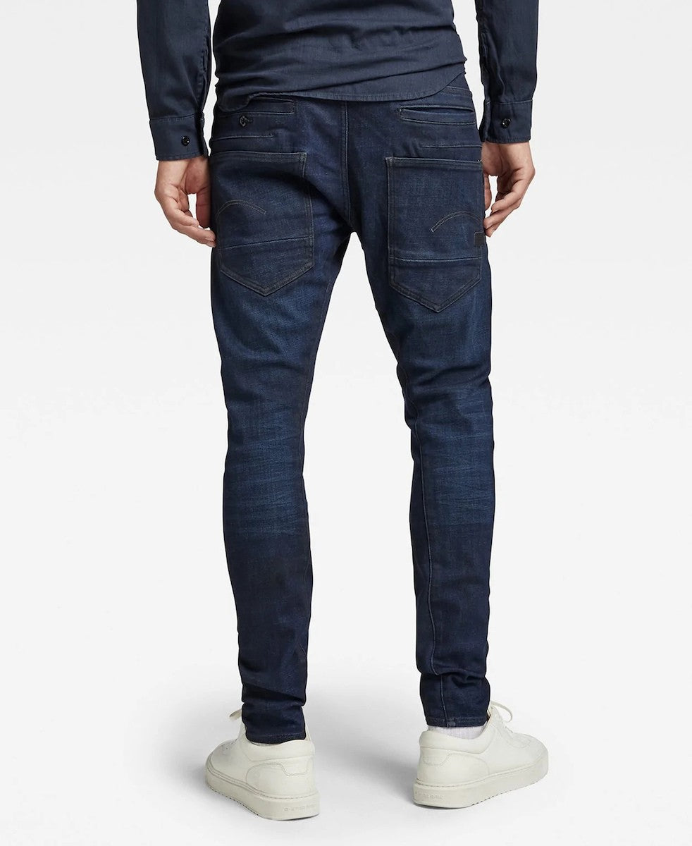 G-STAR RAW Ανδρικό Παντελόνι Τζιν Βαμβάκι/Ελαστάνη Μπλέ Slim Fit D05385-C051-D334/32-D334-worn in dark sapphire 1807452