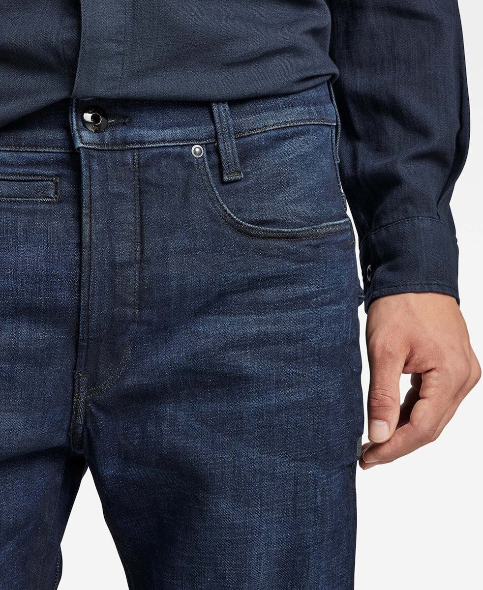 G-STAR RAW Ανδρικό Παντελόνι Τζιν Βαμβάκι/Ελαστάνη Μπλέ Slim Fit D05385-C051-D334/32-D334-worn in dark sapphire 1807452
